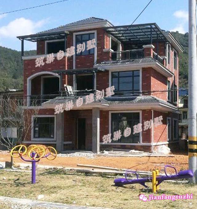 農(nóng)村三層自建房全套設(shè)計(jì)圖，占地110平米，美觀又省心