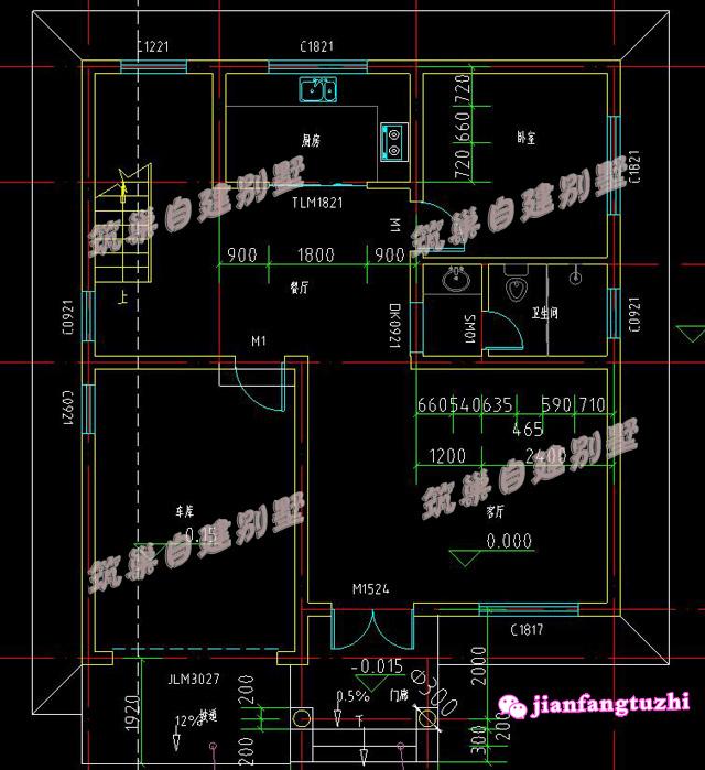 農(nóng)村三層自建房全套設(shè)計(jì)圖，占地110平米，美觀又省心