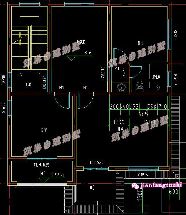 農(nóng)村三層自建房全套設(shè)計(jì)圖，占地110平米，美觀又省心