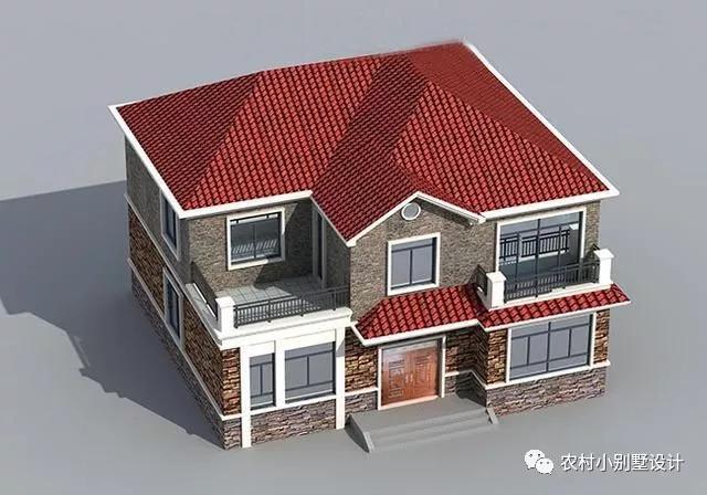 簡單大方農村二層自建房設計圖，造價經濟到不敢相信