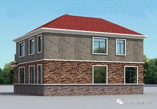 簡單大方農村二層自建房設計圖，造價經濟到不敢相信