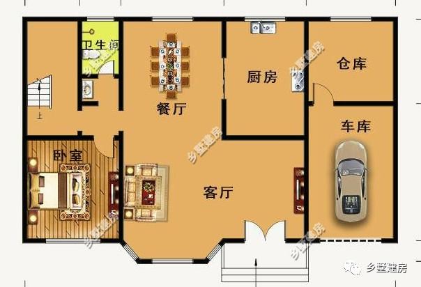 為大家推薦兩款合適的自建房設計圖，都是非常不錯的戶型