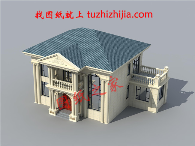 農村20萬元二層小樓圖片及全套圖紙，外型美造價低