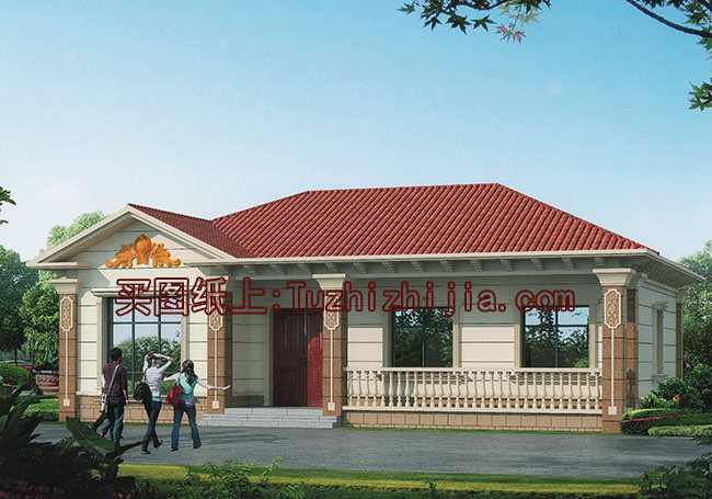 實(shí)用的農(nóng)村12萬(wàn)自建一層平房圖，建成之后不比小洋樓差！