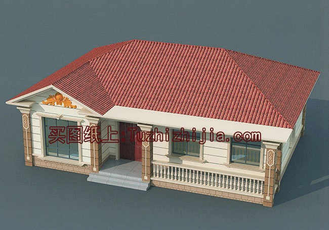 實(shí)用的農(nóng)村12萬(wàn)自建一層平房圖，建成之后不比小洋樓差！