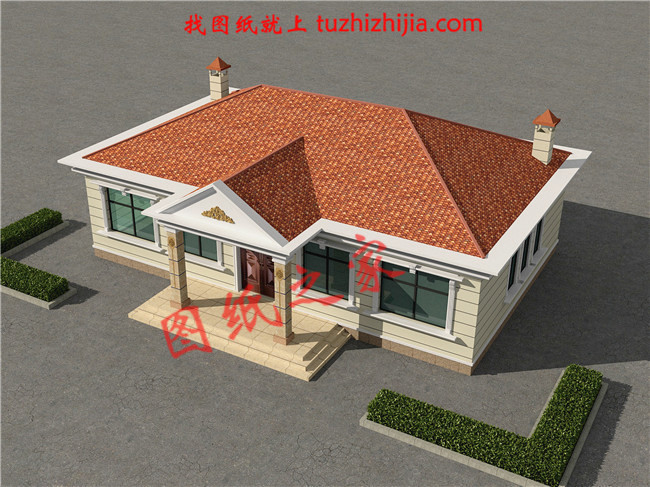 實(shí)用的農(nóng)村12萬(wàn)自建一層平房圖，建成之后不比小洋樓差！