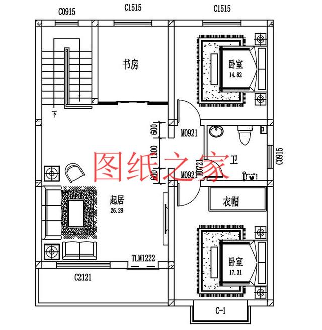 推薦6套農村二層別墅設計圖，溫馨舒適大氣，比城里買房好太多