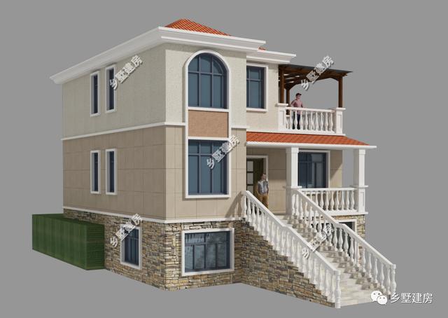 三層帶車庫別墅設(shè)計圖，外觀大氣，內(nèi)部設(shè)計合理，真是優(yōu)秀