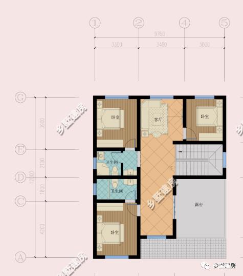 三層帶車庫別墅設(shè)計圖，外觀大氣，內(nèi)部設(shè)計合理，真是優(yōu)秀