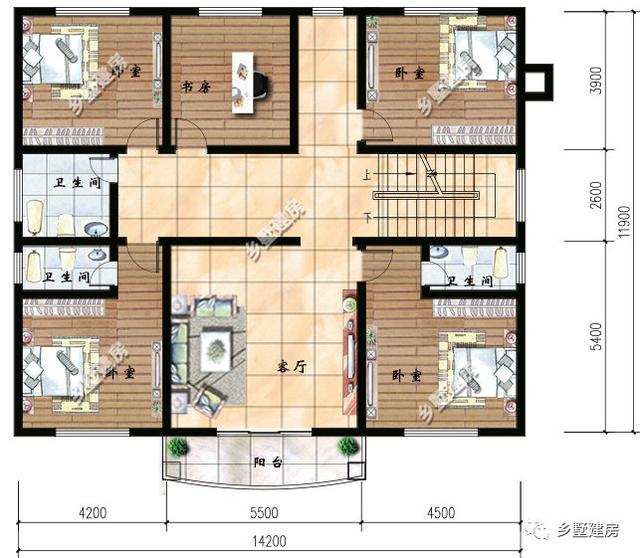 幾套款式新穎的農村別墅設計圖，現在的農村別墅再也不像以前那樣單一了