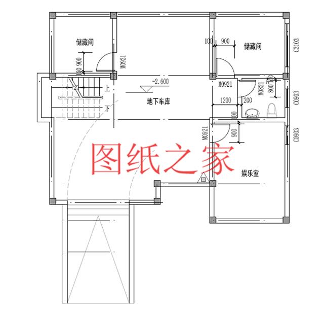 農村四層別墅設計圖，層數多，空間大，適合人口多的家庭