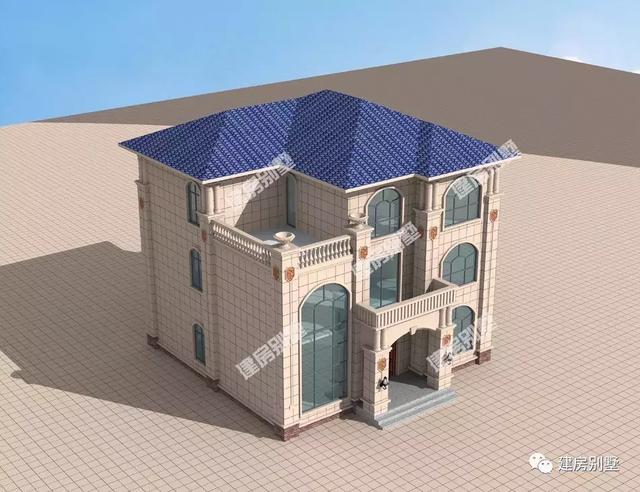 2款三層別墅設計圖，這兩棟別墅建了肯定不止讓你一般的驕傲