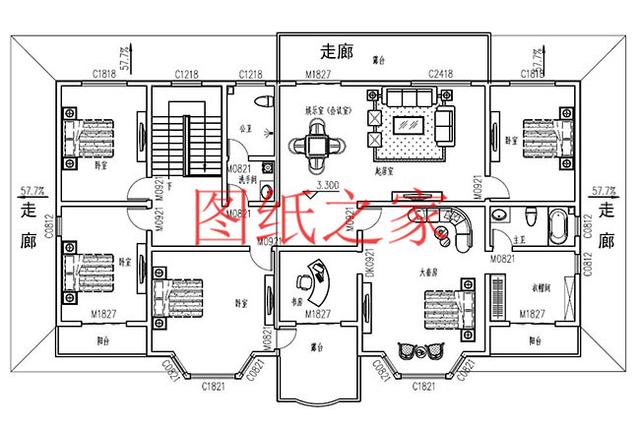 6套耐看又實用農村二層別墅設計圖，看看符合你的審美么