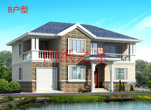 6套耐看又實用農村二層別墅設計圖，看看符合你的審美么