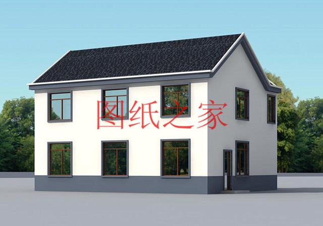 6套耐看又實用農村二層別墅設計圖，看看符合你的審美么