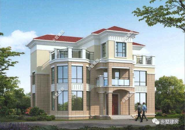 一般人我不告訴他，三層經典農村別墅設計圖，性價比最高的一款
