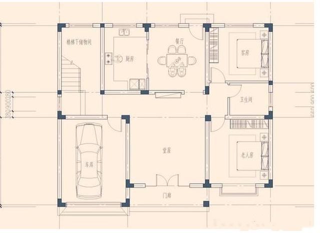 5+1的房間布局非常適合農村家庭，今天推薦這兩款設計方案就挺不錯的