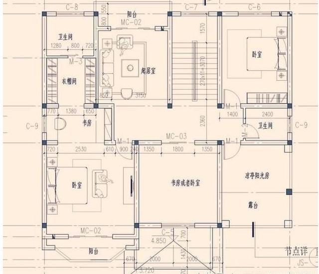 5+1的房間布局非常適合農村家庭，今天推薦這兩款設計方案就挺不錯的