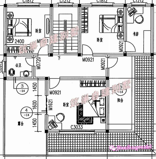 一層半農村自建別墅設計圖，可以拿回家給父母盡盡孝心了