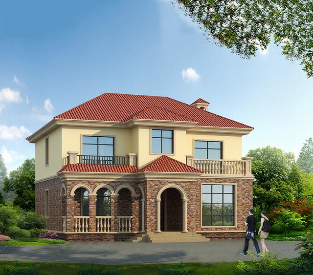 18款農村別墅設計施工圖，建棟好房子，娶媳婦也容易