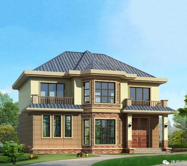 18款農村別墅設計施工圖，建棟好房子，娶媳婦也容易