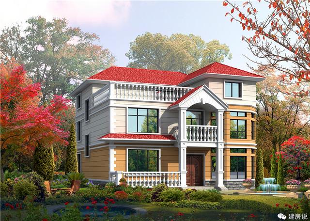 18款農村別墅設計施工圖，建棟好房子，娶媳婦也容易