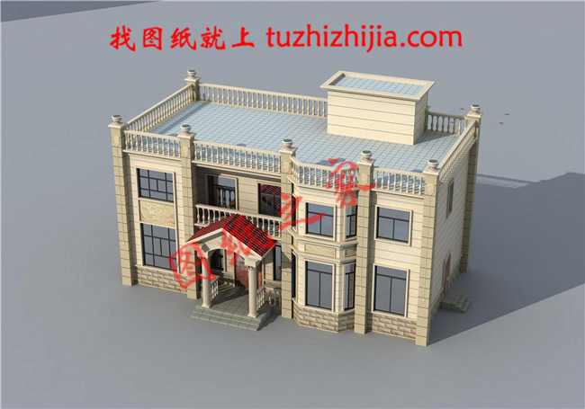 超好看的平頂二層樓圖片大全，比坡屋頂更經濟實惠！