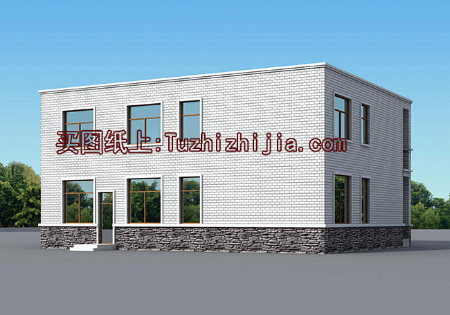 超好看的平頂二層樓圖片大全，比坡屋頂更經濟實惠！