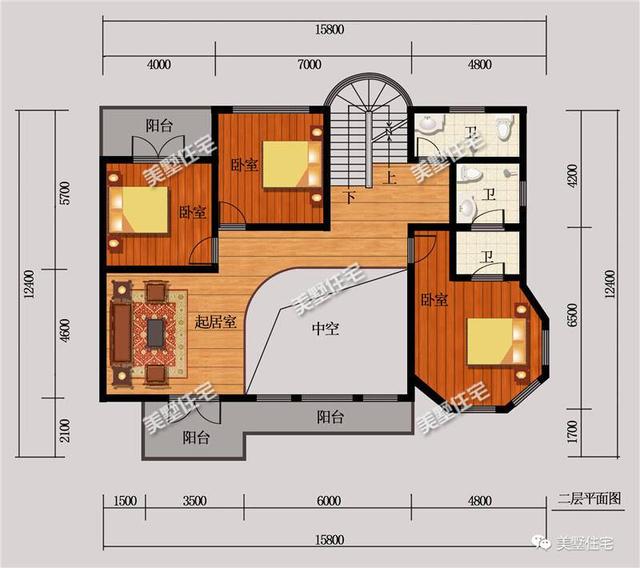 無院子不別墅，兩款帶院子的三層別墅設計圖