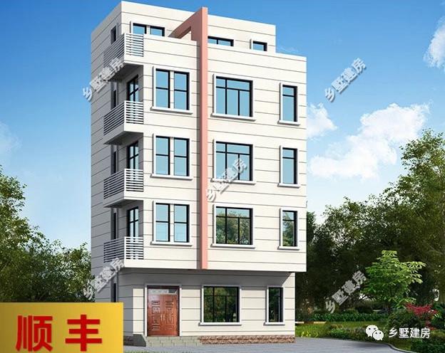 兩棟小開間農村別墅設計圖，檔次看起來都不低