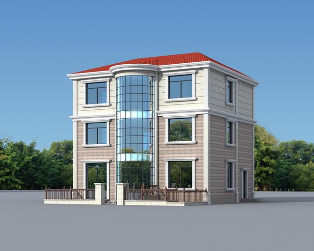 5款農村三層自建房設計圖，美觀大方又精致，誰建誰羨慕