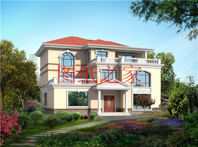 5款農村三層自建房設計圖，美觀大方又精致，誰建誰羨慕