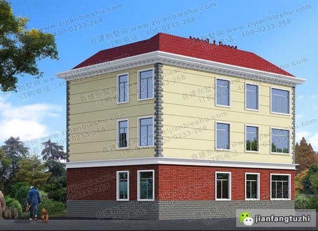 分享3款占地面積160平農村自建房圖紙（附設計施工圖），設計的十分合理