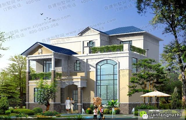 分享3款占地面積160平農村自建房圖紙（附設計施工圖），設計的十分合理