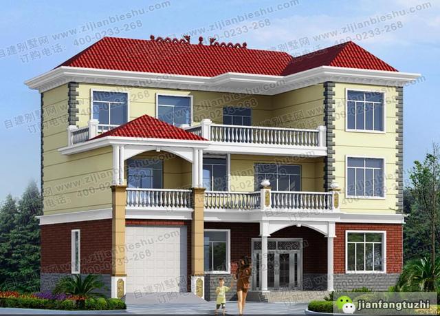 分享3款占地面積160平農村自建房圖紙（附設計施工圖），設計的十分合理