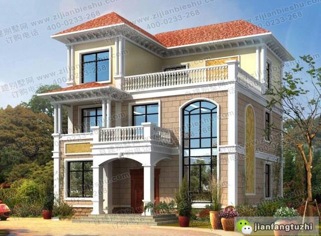 3款占地面積約110平農村自建房全套設計施工效果圖，建房子適合自己最好