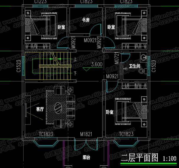 3款占地面積約110平農村自建房全套設計施工效果圖，建房子適合自己最好