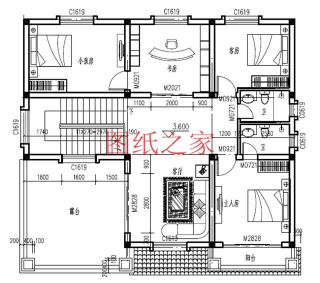 5款農村二層自建房設計圖，外觀漂亮，結構合理