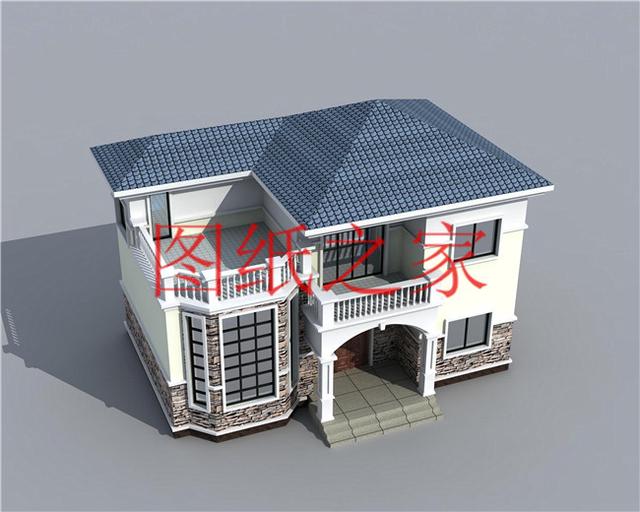 5款農村二層自建房設計圖，外觀漂亮，結構合理