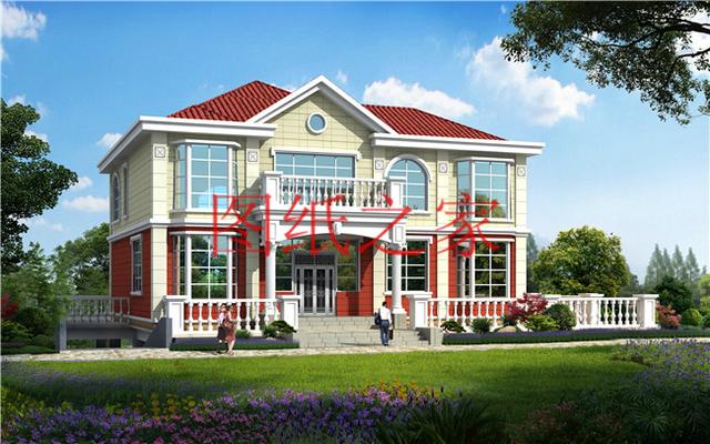 5款農村二層自建房設計圖，外觀漂亮，結構合理