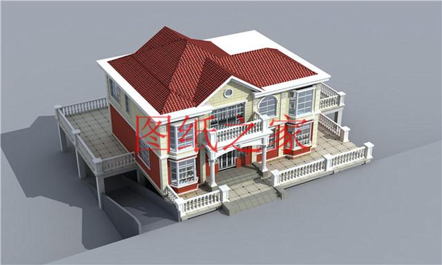 5款農村二層自建房設計圖，外觀漂亮，結構合理