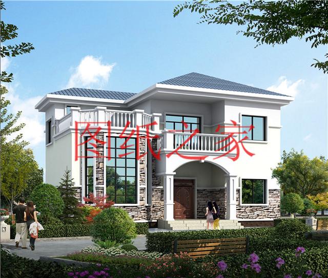 5款農村二層自建房設計圖，外觀漂亮，結構合理