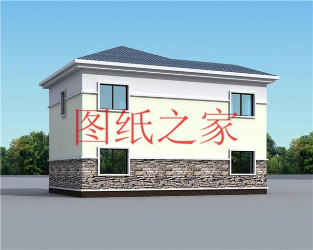 5款農村二層自建房設計圖，外觀漂亮，結構合理