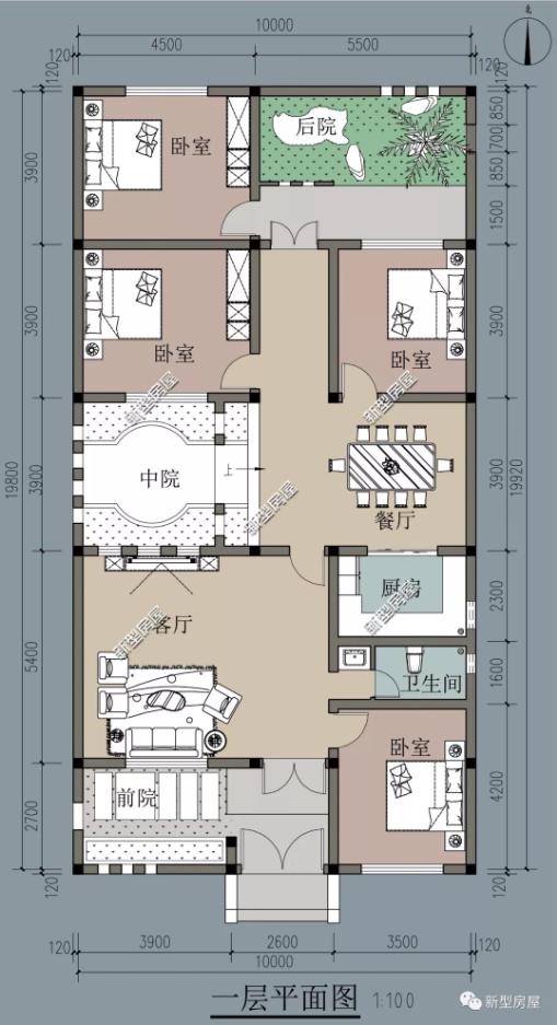 6套占地300平的中式別墅設(shè)計(jì)圖紙，分享給正準(zhǔn)備建房的朋友們