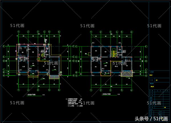 復式3層獨棟別墅全套設計施工圖紙，外觀造型簡潔大氣，功能分區合理