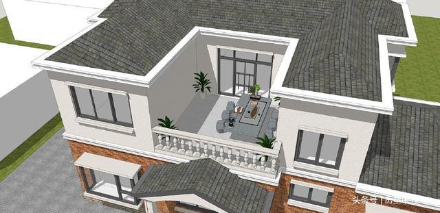 宅基地小也可以建出好房子，這款10X15米別墅設計圖分享給你