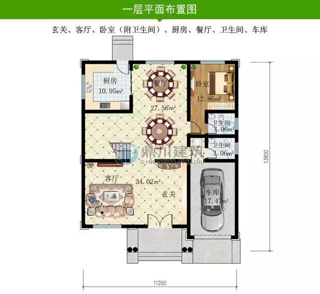三層農村別墅設計圖，7臥+健身房+雙露臺，最大程度上滿足了生活需要