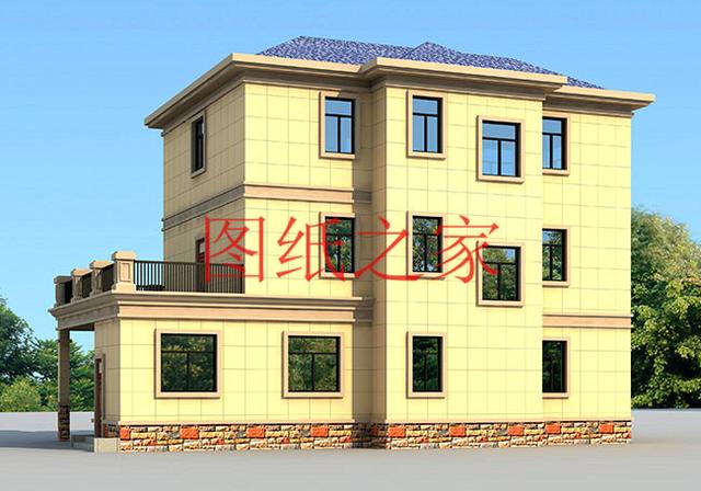 5套農(nóng)村三層別墅設(shè)計圖，挑一套來建，盡情享受別人羨慕的目光