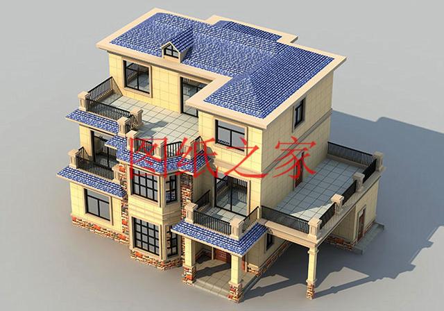 5套農(nóng)村三層別墅設(shè)計圖，挑一套來建，盡情享受別人羨慕的目光
