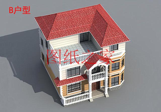 5套農(nóng)村三層別墅設(shè)計圖，挑一套來建，盡情享受別人羨慕的目光